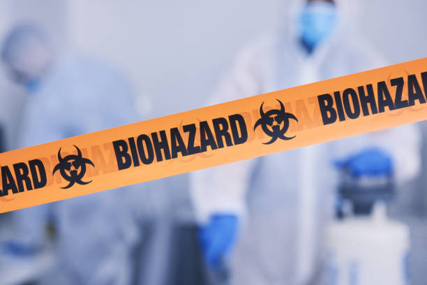 Professional Blood Cleanup technician working in Rossville, MD